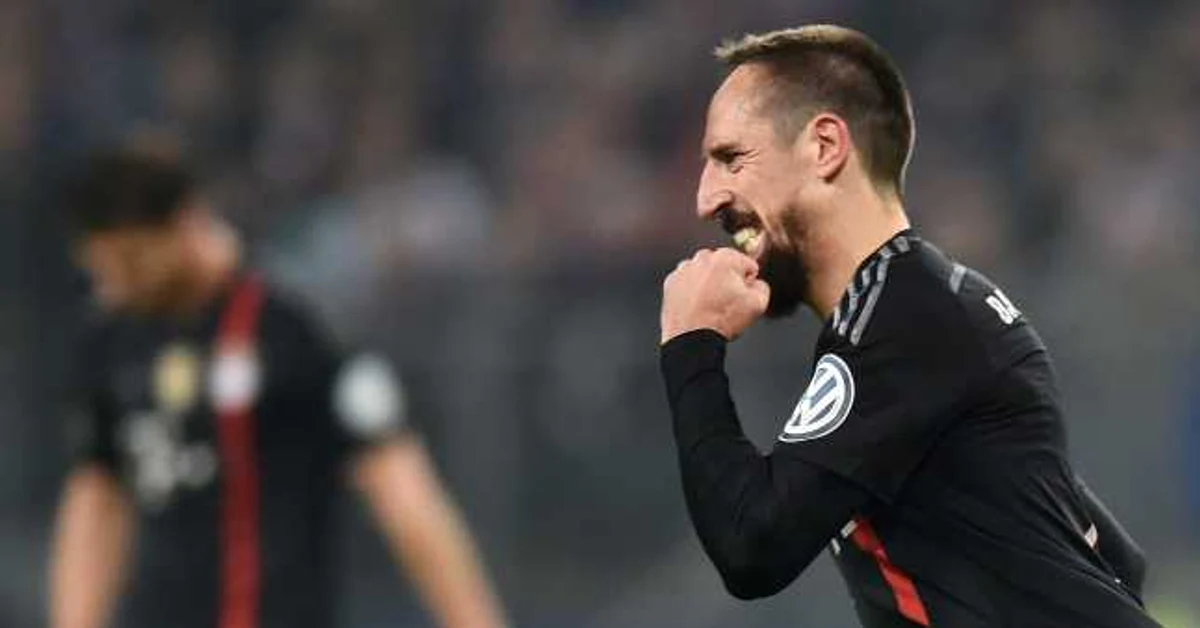 Ribery s-a remarcat printr-o viteză de reacție deosebită FOTO AP