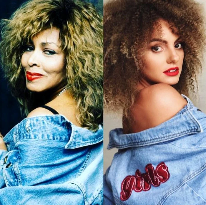 Alexandra Stan seamănă izbitor cu Tina Turner