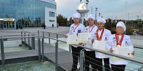 Remus Tomici a făcut parte din echipa care a reprezentat România la Olimpiada Culinară din Germania