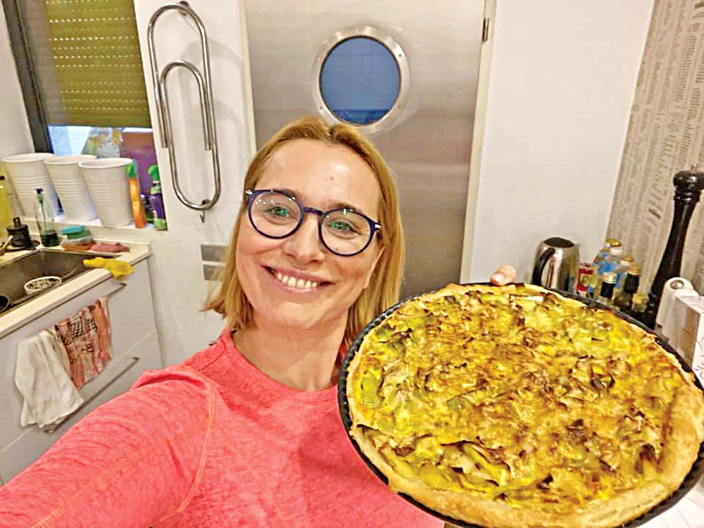 Andreea Esca  a trecut la gătit 