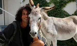 Ahmed Poukhalfa şi măgarul său jpeg