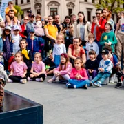 Ziua Copilului în București Foto Nicușor Dan Facebook