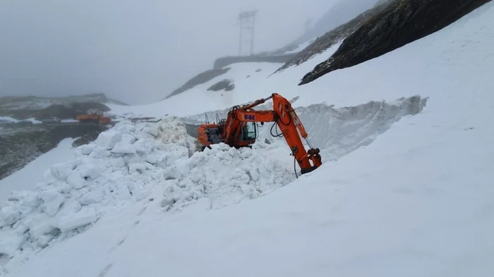 La Bâlea-Lac temperaturile scăzute au dus la menţinerea stratului de zăpadă FOTO: DRDP Braşov