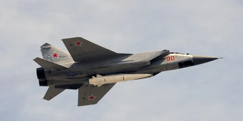 Avion rusesc MIG-31 FOTO EPA-EFE