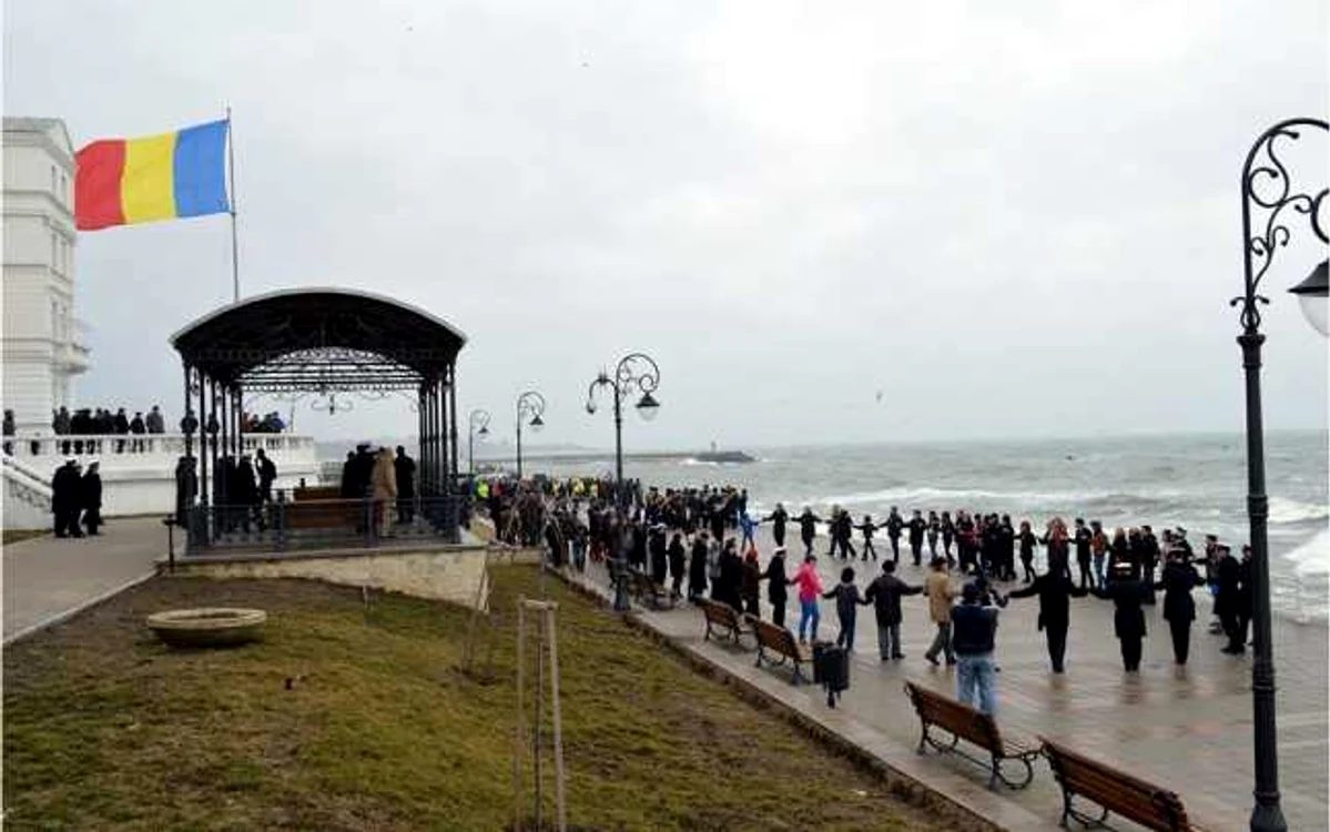 Ceremonial militar la Constanţa FOTO Ovidiu Oprea