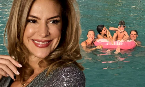 Roxana Ciuhulescu s-a super relaxat în vacanța din Albania