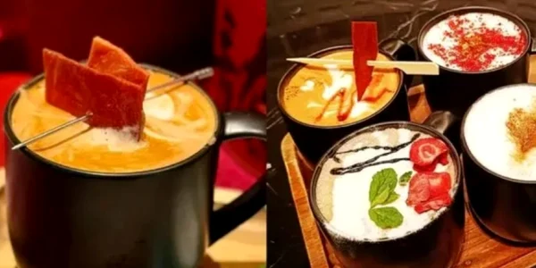 Pork latte starbucks China Twitter jpg