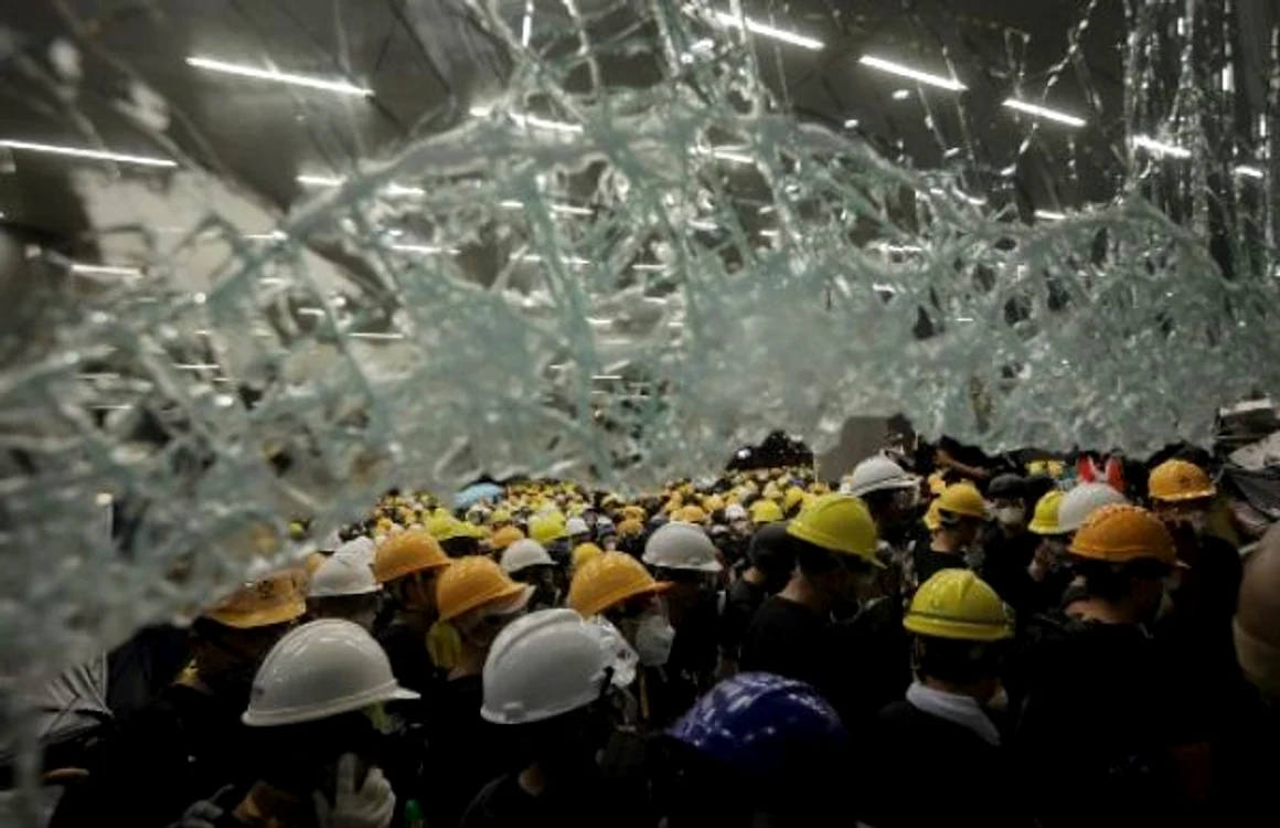 Protest Hong Kong FOTO AFP