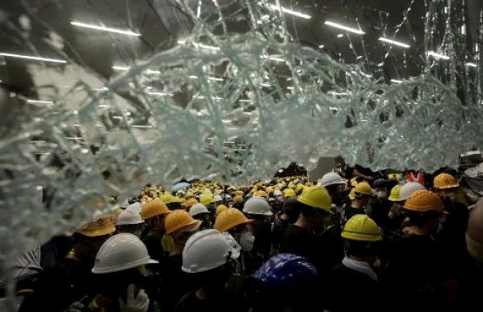Protest Hong Kong FOTO AFP