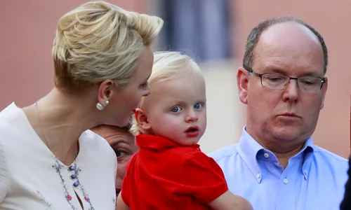 Le traditionnel pique nique des Monégasques en présence du prince Albert II de Monaco, de la princesse Charlene, de leur fils le prince Jacques et de la princesse Caroline de Hanovre jpeg