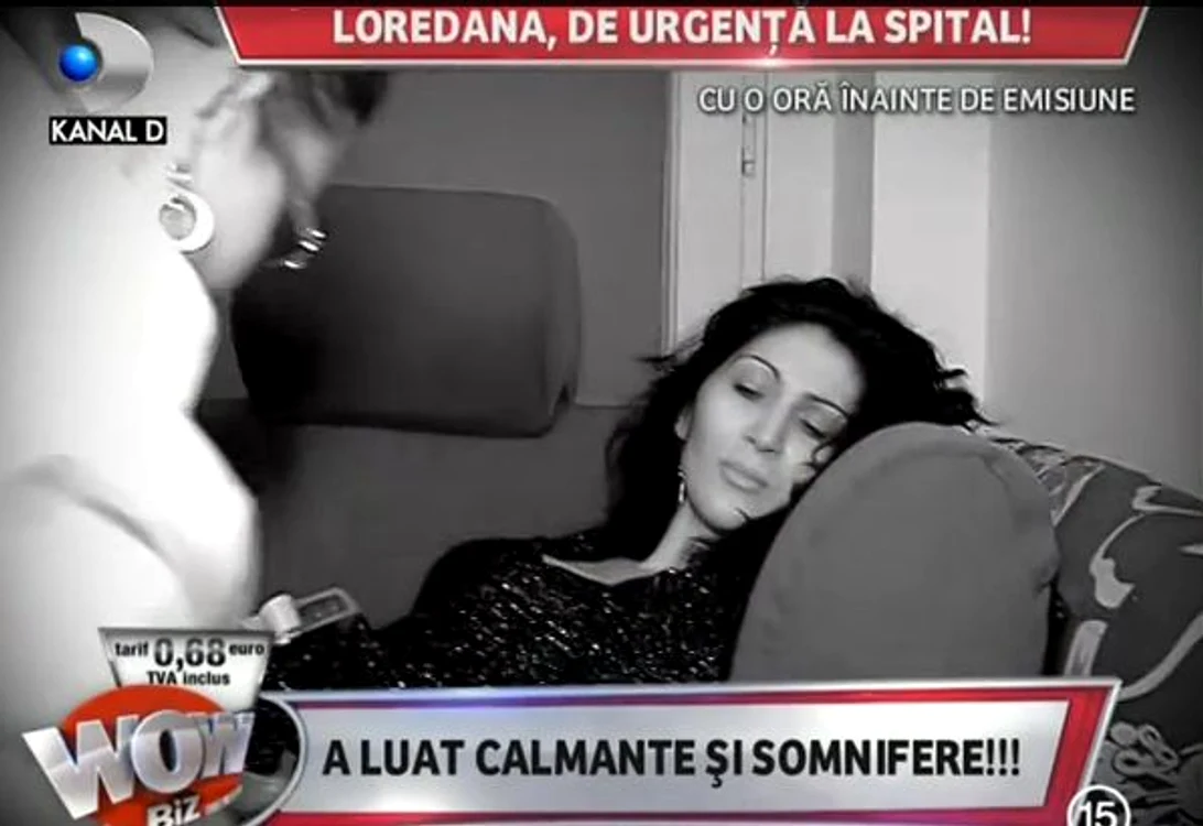 
    Loredanei Pastramă i s-a făcut rău cu puţin timp înainte să intre în directCaptură Kanal D  