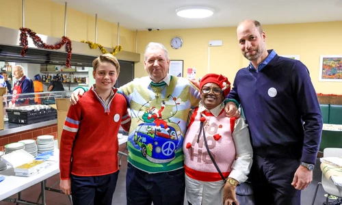 Prințul George și Prințul William foto profimedia 1060664856 jpg