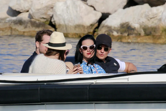 Katy Perry And Orlando Bloom Onboard Eclipse St Jean Cap Ferrat jpeg