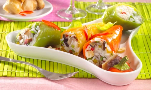 Bell Peppers with Mushroom Stuffing jpeg