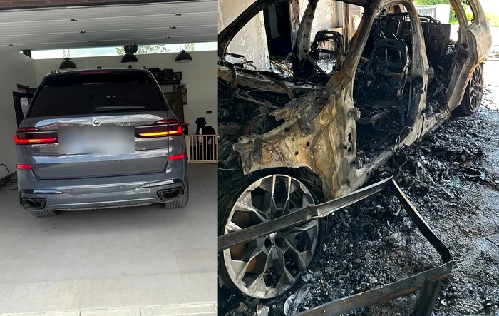BMW România a oferit primele explicații în urma incendiului care a distrus un BMW X7 aproape nou