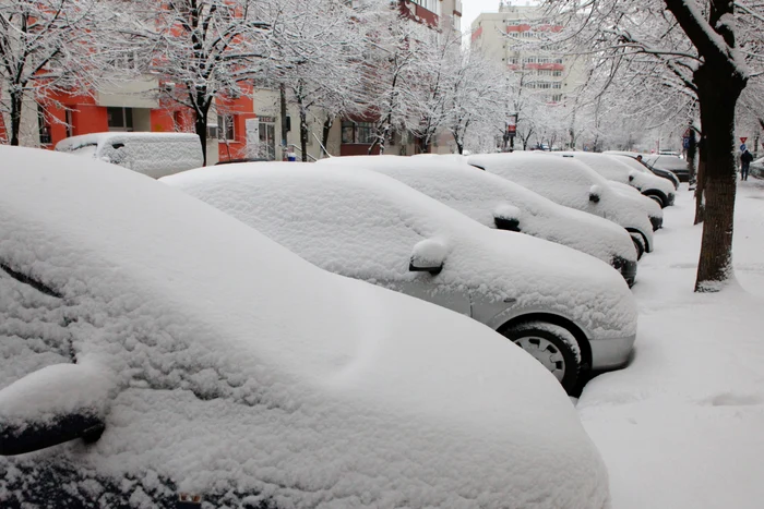 Ninsori abundente vor cădea în centrul şi vestul ţăriiFOTO: Florin Șuler