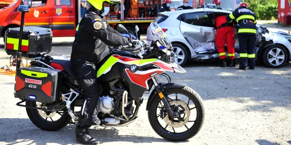 paramedici motociclete ISU Galati 2