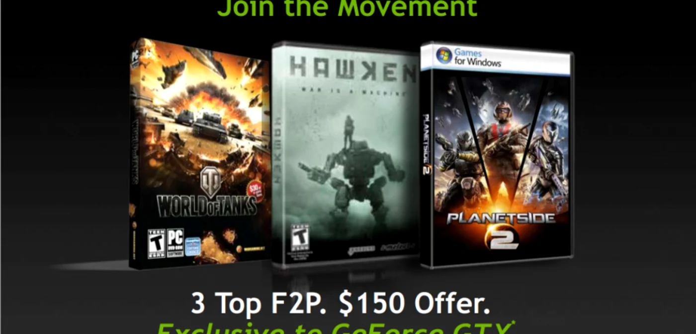 Oferta este valabilă pentru modelele GeForce GTX, de la versiunea 650 în sus