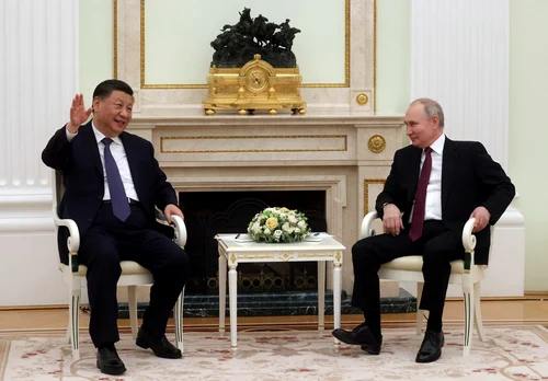 Xi Jinping, întâlnire cu Vladimir Putin FOTO Profimedia
