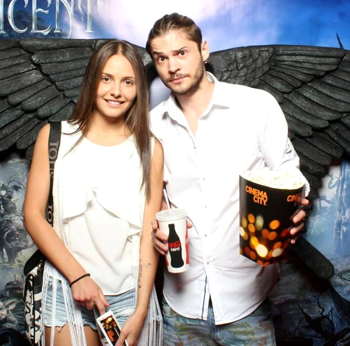 
    Alex Mataev şi iubita, Alexandra  