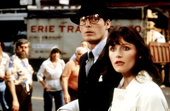 Margot Kidder şi Christopher Reeve au format un cuplu de succes în Superman (Foto: Profimedia).