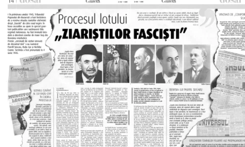Acuzaţi pentru opinie: procesul ziariştilor „fascişti” din România jpeg