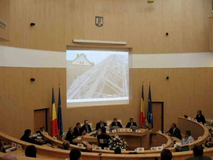 Consiliul Judean Sibiu are sală de conferinţe de 5 stele