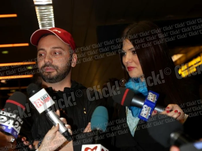 Paula si Ovi la aeroport (foto: Mihai Ionescu)