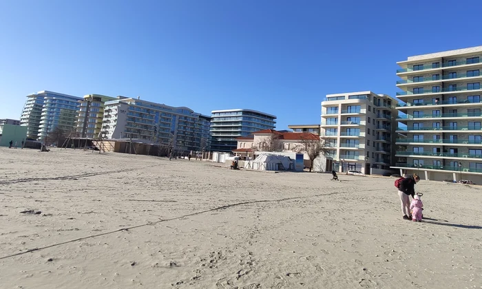 Construcții în zona Mamaia Nord FOTO: Călin Gavrilaș