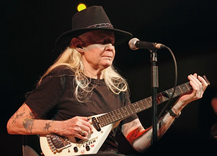 Johnny Winter se află în topul celor mai buni chitarişti ai tuturor timpurilor FOTO Reuters