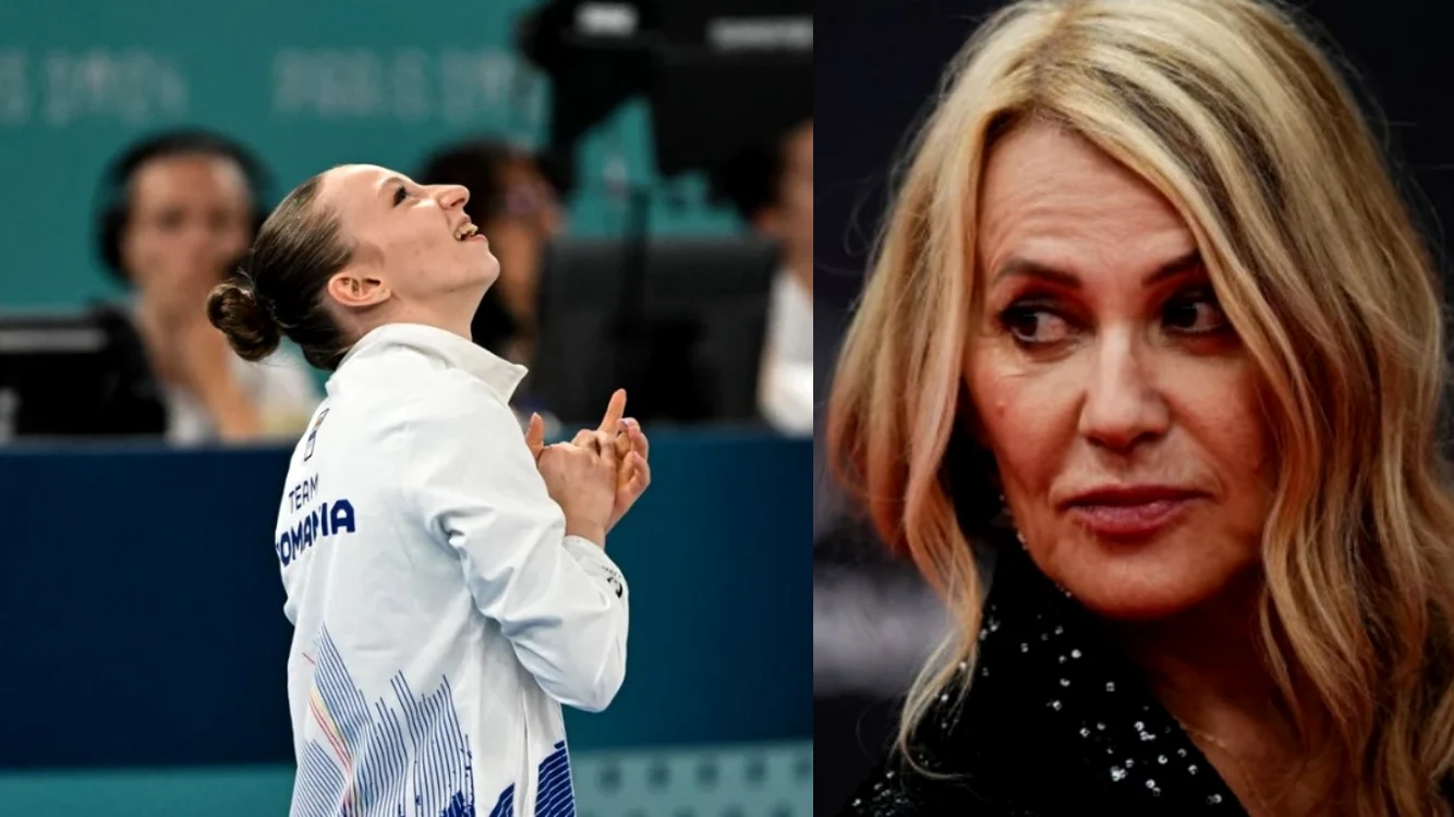 Ana Bărbosu și Nadia Comâneci. Foto: Colaj/COSR