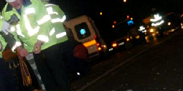Alba: Circulaţia rutieră pe DN 7 este blocată după accident rutier