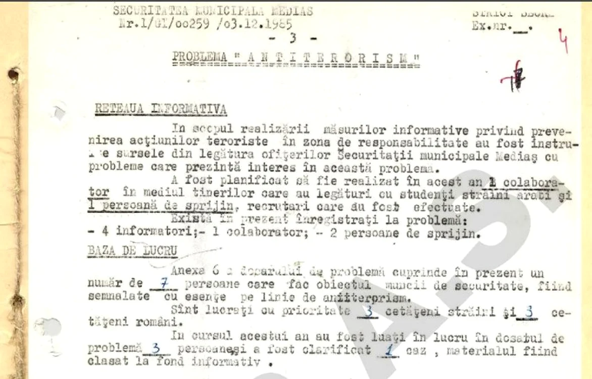 Problema „antiterorism” la Mediaș FOTO Arhiva CNSAS