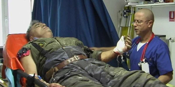 Bărbatul a fost dus în sala de operaţie a Clinicii de Chirurgie Reconstructivă