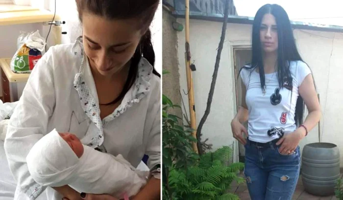 Ana Maria alături de bebeluşul ei Foto: observator.tv