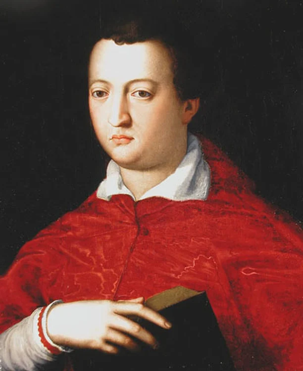 Cardinalul Giovanni de Medici. Portret de Baccio Lomi (© Wikimedia Commons)