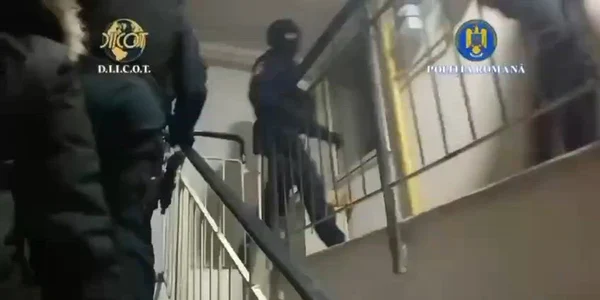 Perchezitii DIICOT în Pitesti   26 noiembrie 2025  SURSĂ Poliția Română mp4 thumbnail png