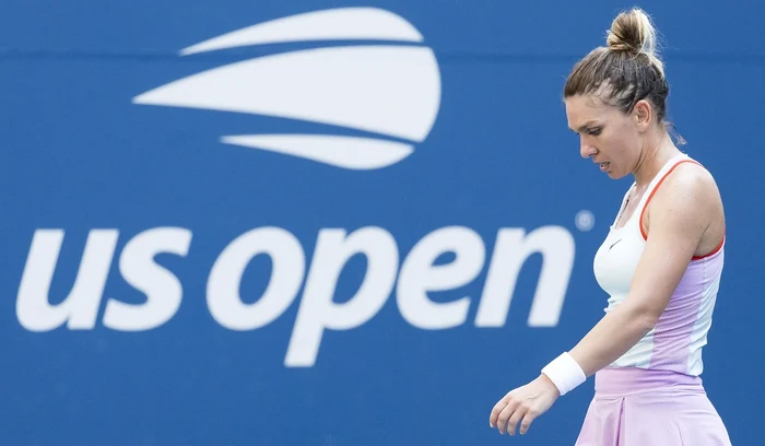 Simona Halep a jucat ultima oară la US Open, în 2022 (FOTO: EPA)