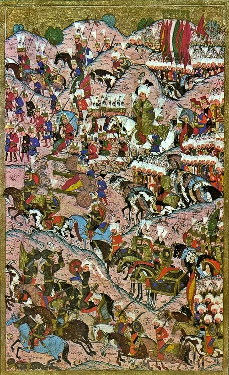 Suleyman Magnificul, după Bătălia de la Mohács 