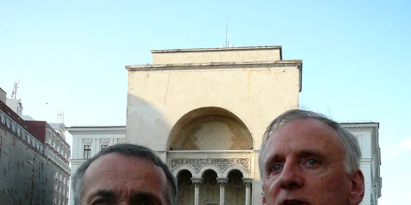 Michel Clair şi Rejean Roy au revenit la Timişoara după 20 de ani de la interviu