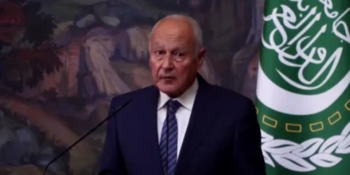 Secretarul general al Ligii Arabe Ahmed Abulgheit FOTO captura video Youtube webp