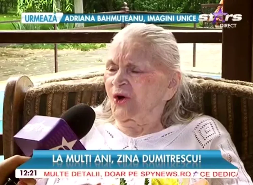 Zina Dumitrescu împlineşte astăzi (16 iunie) 79 de ani