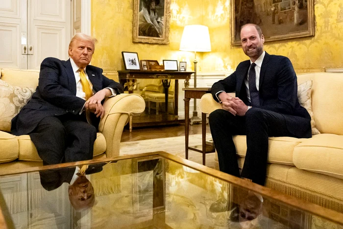 Prințul William și Donald Trump Foto Getty images (2) jpg