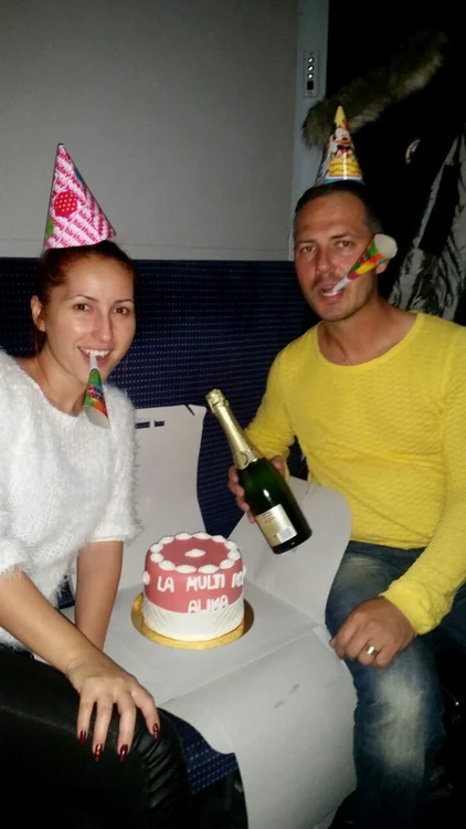 Cei doi soţi au surprins-o plăcut pe Alina