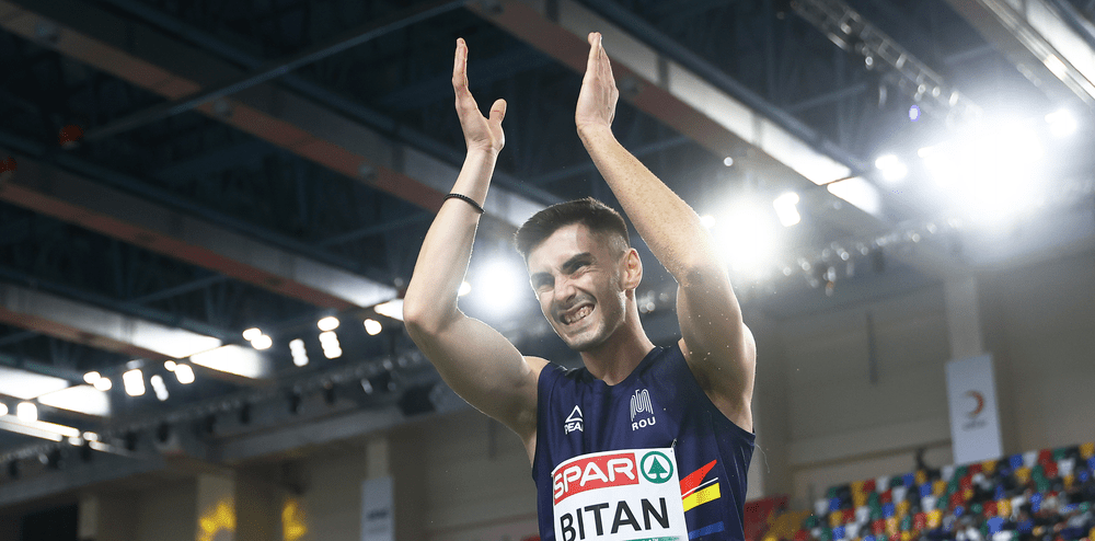 România, o nouă medalie la Campionatele Europene de atletism în sală! Bronz pentru Gabriel Bitan