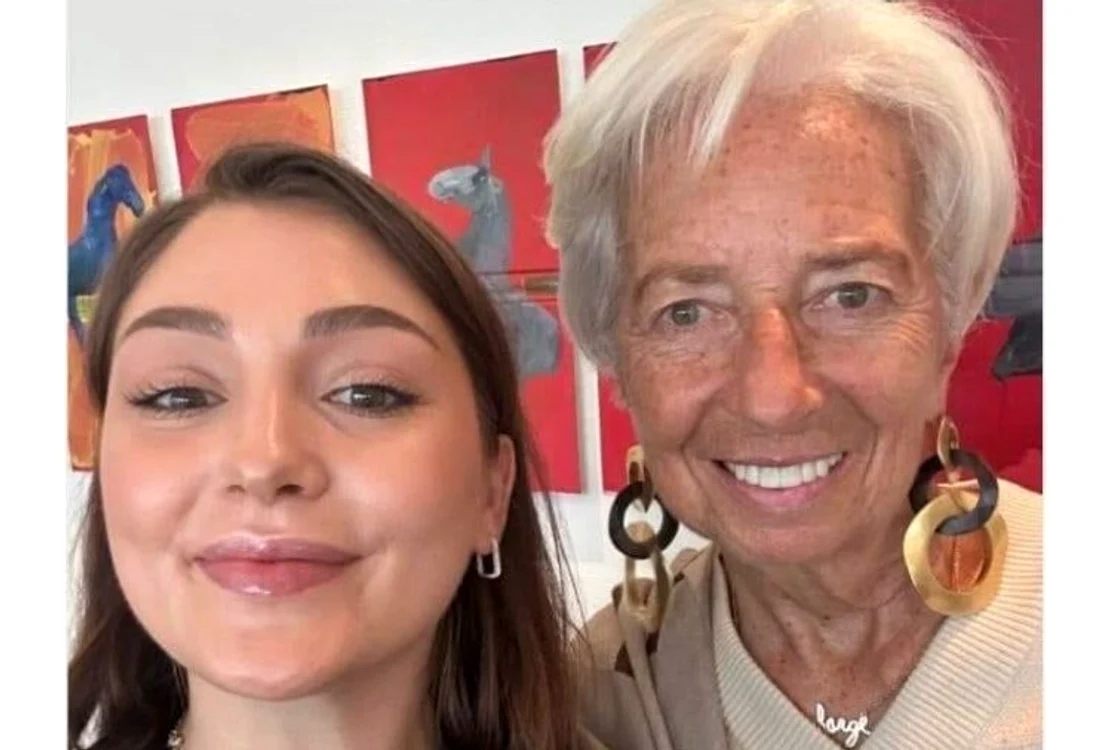 Foto: Corina Stoianoglo si Christine Lagarde / Linkedin