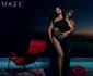 Rihanna cu copilul si ASAP Rocky in Vogue