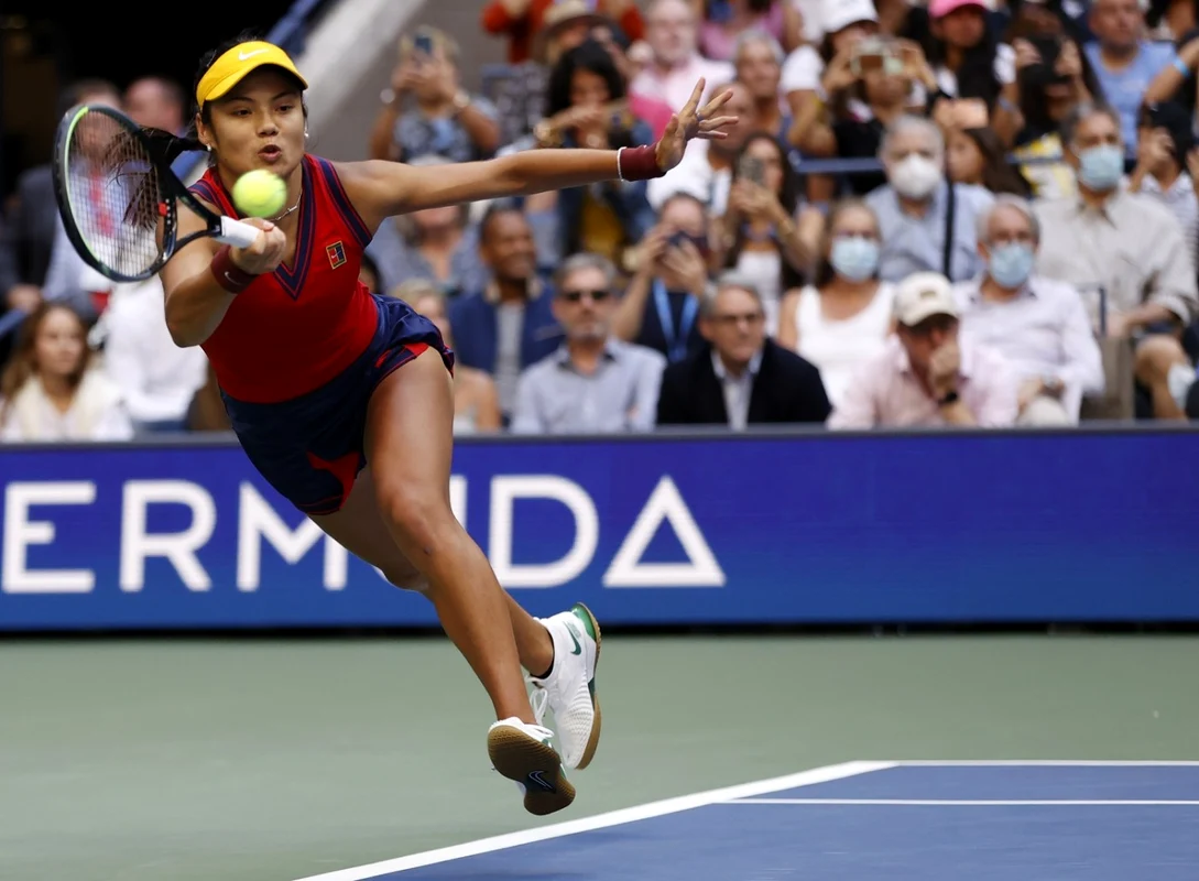 Emma Răducanu - câştigătoare US Open - 11 sep 2021 / FOTO EPA-EFE