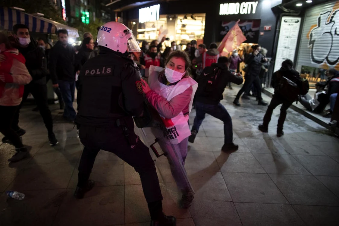 Protest în Turcia pe fondul devalorizării lirei FOTO EPA-EFE