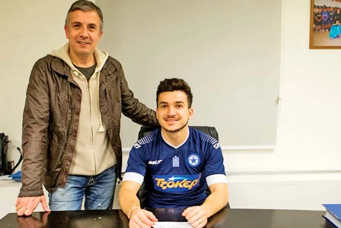 Românul,  la semnarea  contractului